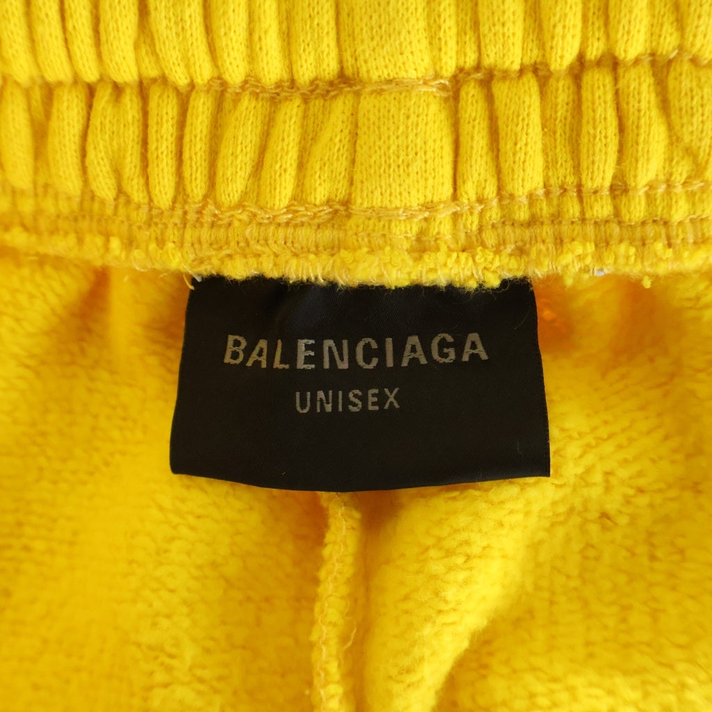 BALENCIAGA(バレンシアガ) Unisex Sweatpants ユニセックススウェットパンツ イエロー 844177 TSVT2