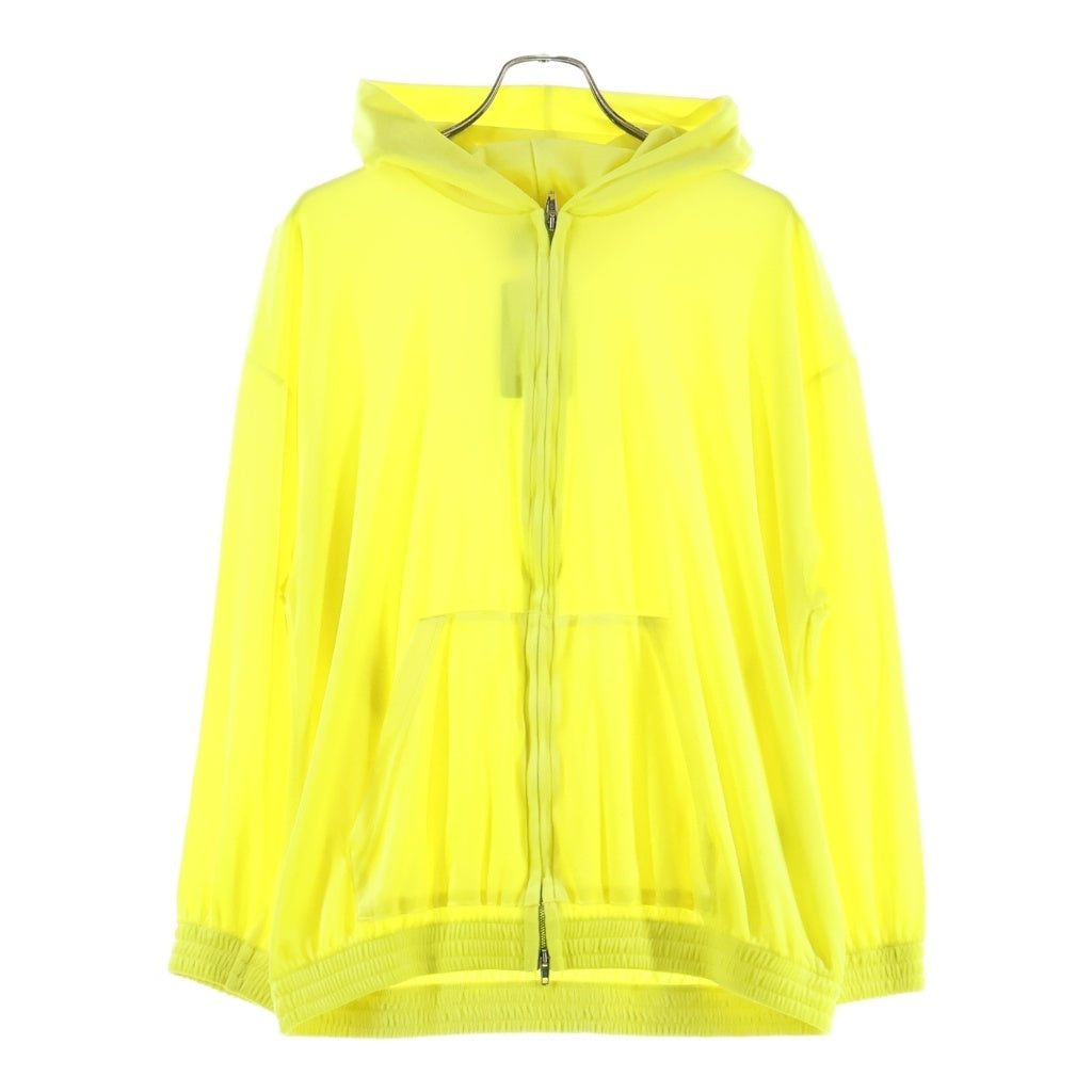 BALENCIAGA(バレンシアガ) Zip Up Hoodie ジップアップフーディ イエロー 748096 TMO26