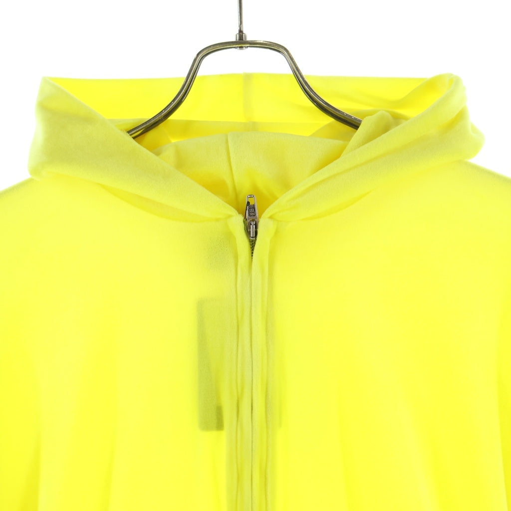 BALENCIAGA(バレンシアガ) Zip Up Hoodie ジップアップフーディ イエロー 748096 TMO26