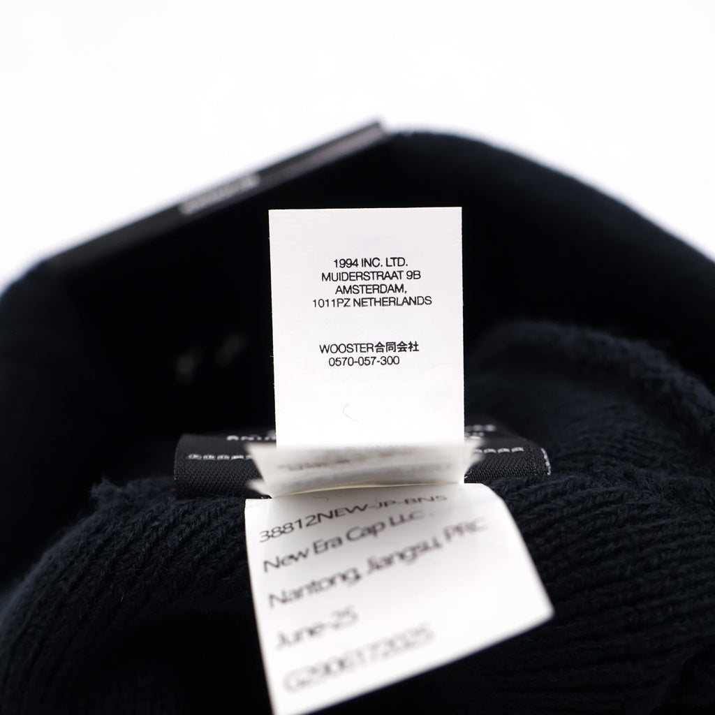 SUPREME(シュプリーム) 25AW ×NEWERA Box Logo Beanie ニューエラ ボックスロゴ ビーニー 帽子 ネイビー
