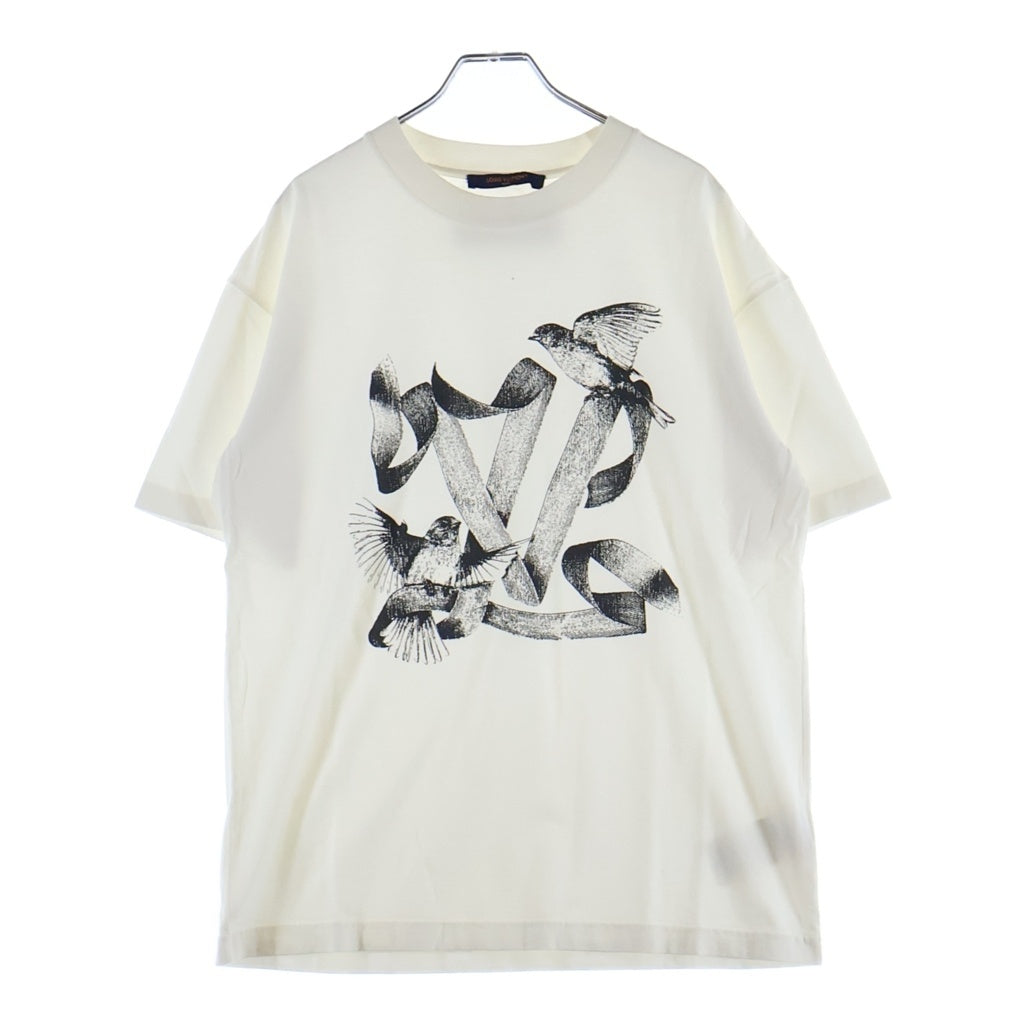 LOUIS VUITTON(ルイヴィトン) 23AW LVバード 半袖Tシャツ カットソー ホワイト RM232 NPG HPY83W