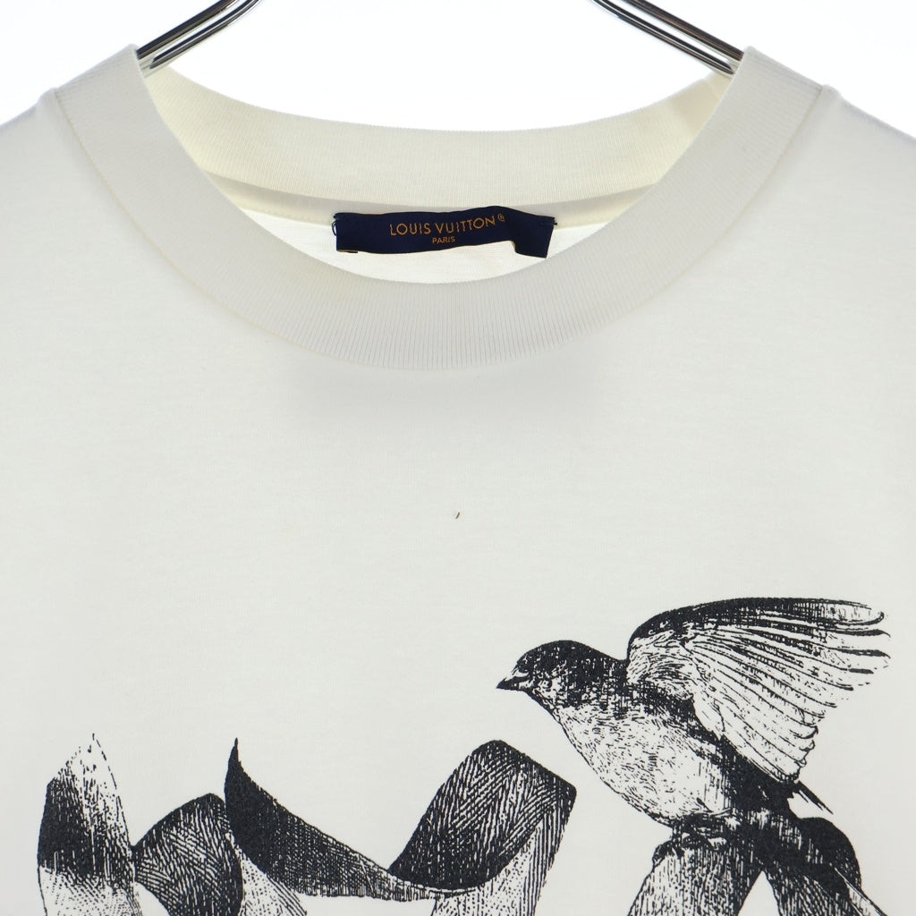 LOUIS VUITTON(ルイヴィトン) 23AW LVバード 半袖Tシャツ カットソー ホワイト RM232 NPG HPY83W