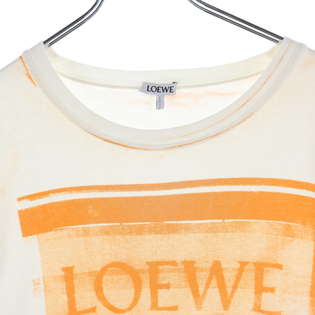 LOEWE(ロエベ) アナグラムプリント 半袖Tシャツ カットソー ホワイト S359Y22X27