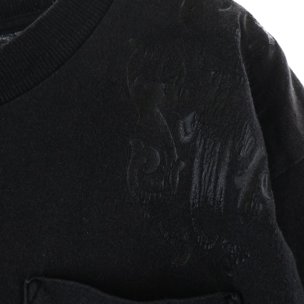 CHROME HEARTS(クロムハーツ) OLD S/S TEE オールド バックセメタリークロスプリント 半袖Tシャツカットソー ブラック