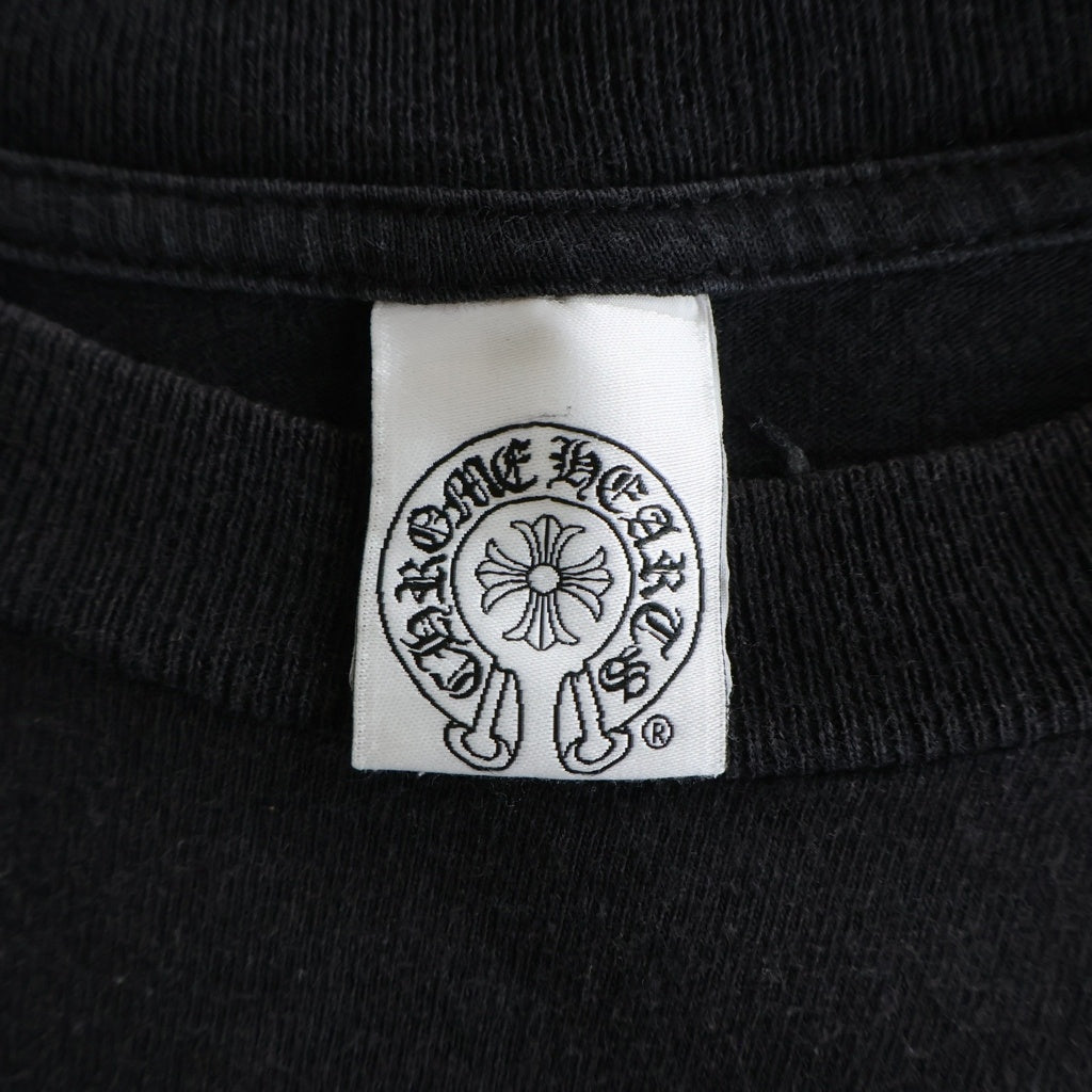 CHROME HEARTS(クロムハーツ) OLD S/S TEE オールド バックセメタリークロスプリント 半袖Tシャツカットソー ブラック