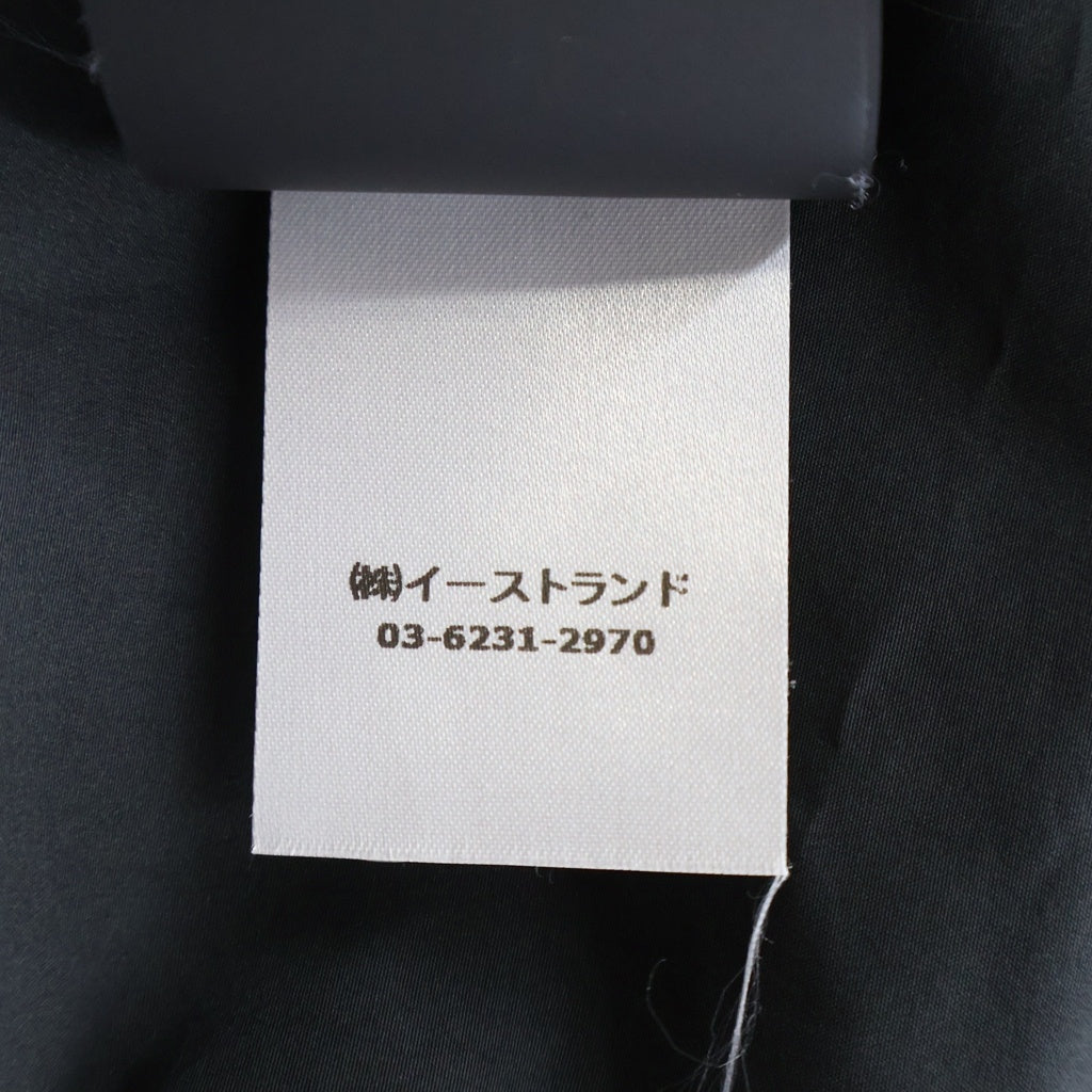 HERNO(ヘルノ) フロントロゴデザイン ナイロン 半袖シャツ ブラック HMGG002S23FAB001