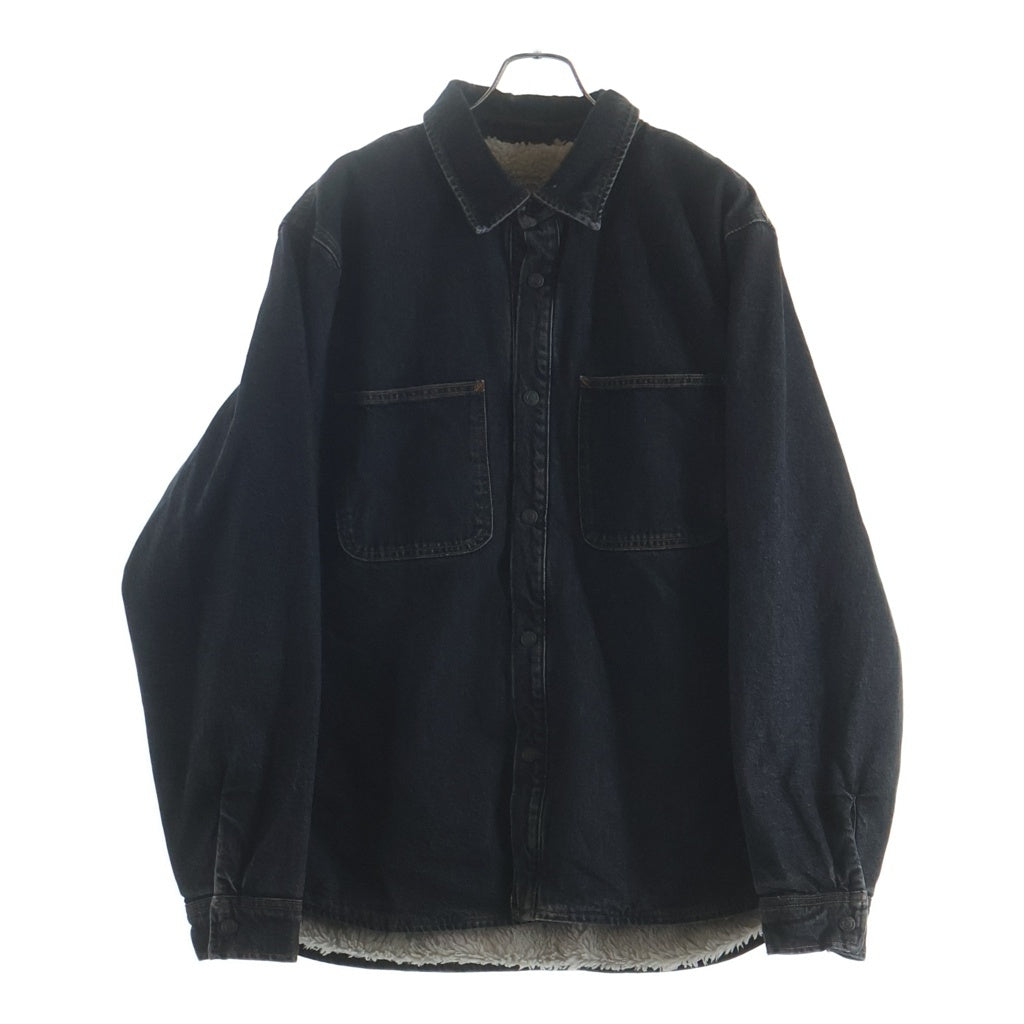 STUSSY(ステューシー) QUALITY WORKGEAR クオリティ マルチポケット デニムワークジャケット ブラック