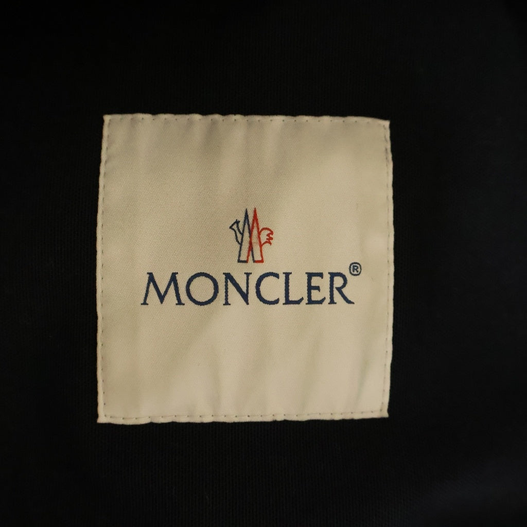 MONCLER(モンクレール) ×1017 ALYX 9SM ERIS アリックス エリス ロゴデザイン フーデッド ジップアップ ダウンジャケット ブラック E209Y4230000