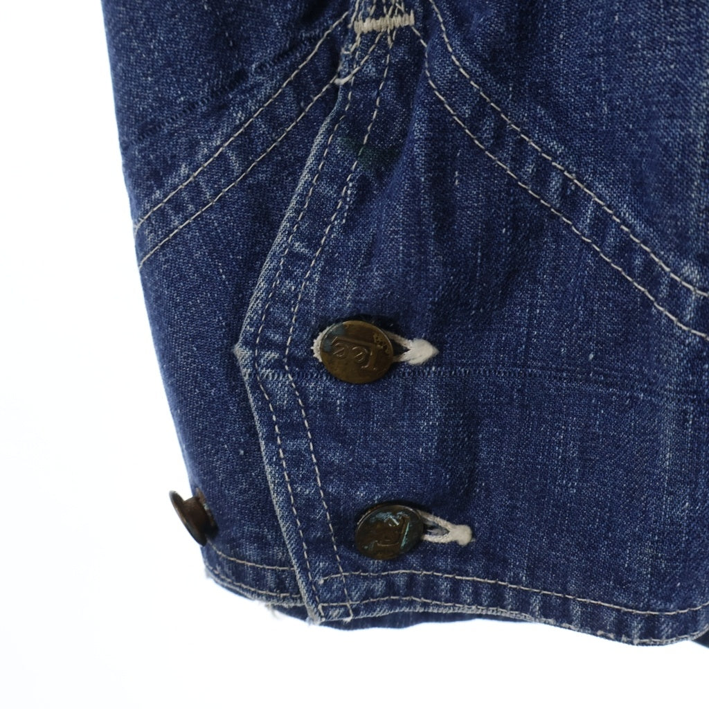 VINTAGE(ヴィンテージ) 40S 91-J UNION MADE JELT DENIM SANFORIZED デニムカバーオール ハウスタグ インディゴ