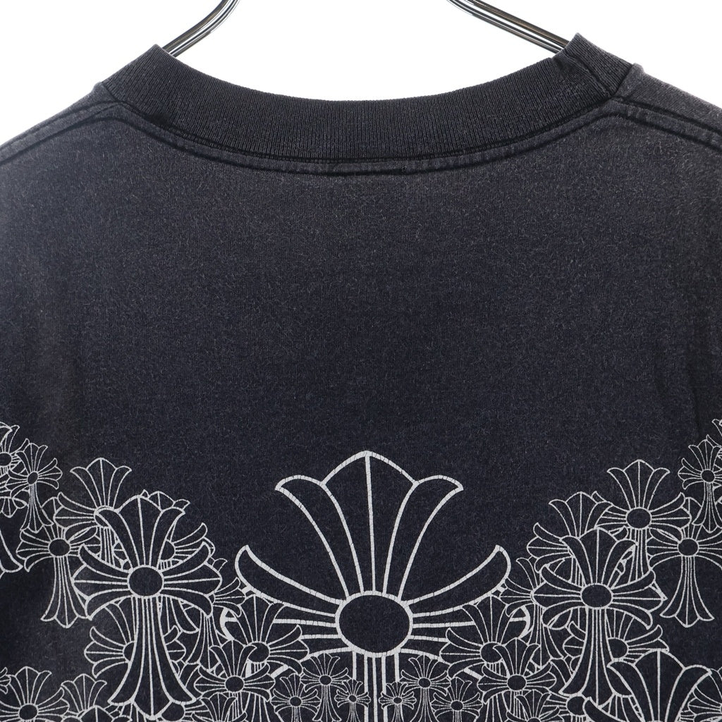 CHROME HEARTS(クロムハーツ) OLD バックセメタリークロス 半袖Tシャツ カットソー ブラック