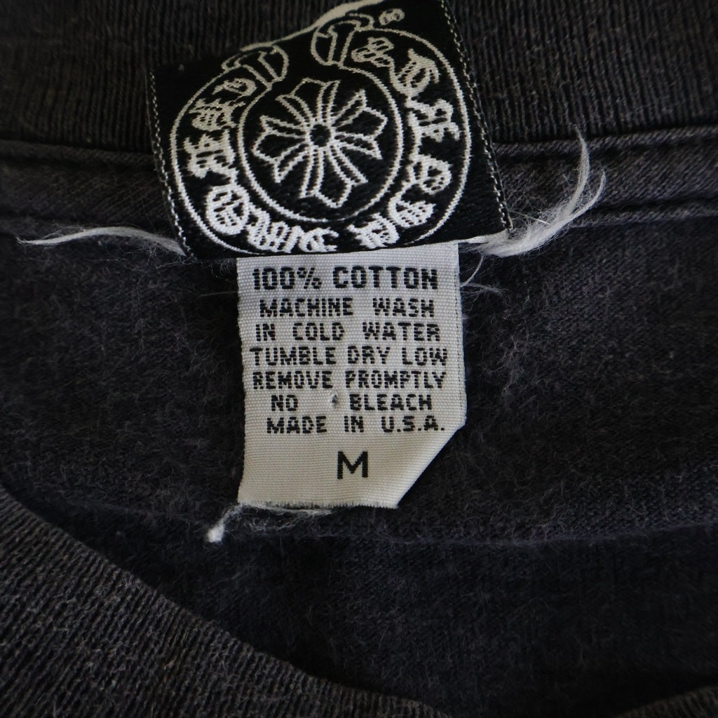 CHROME HEARTS(クロムハーツ) OLD バックセメタリークロス 半袖Tシャツ カットソー ブラック