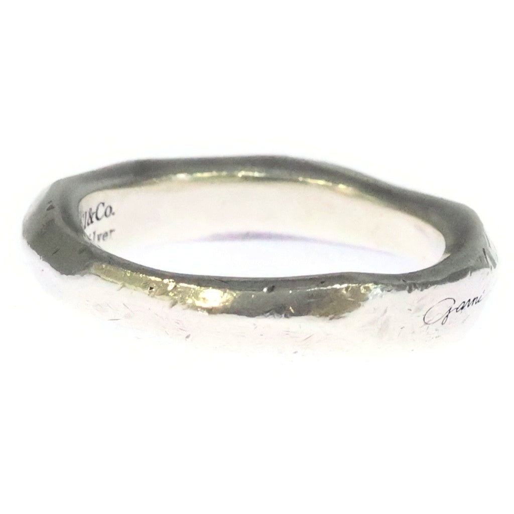 GARNI(ガルニ) CROCKERY RING クロッケリー ロゴデザイン リング シルバー