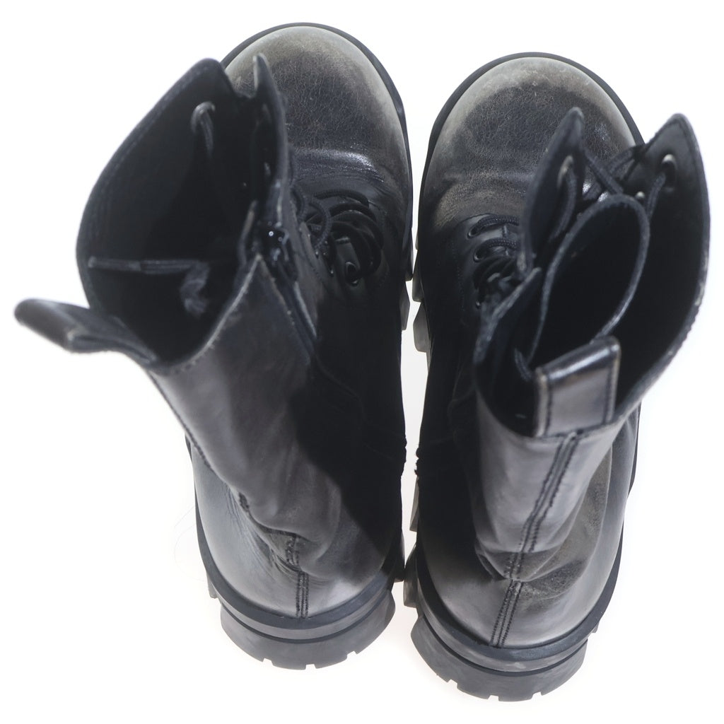 BALENCIAGA(バレンシアガ) 24AW BULLDOZER BOOT ブルドーザー レザー ブーツ ブラック 681118