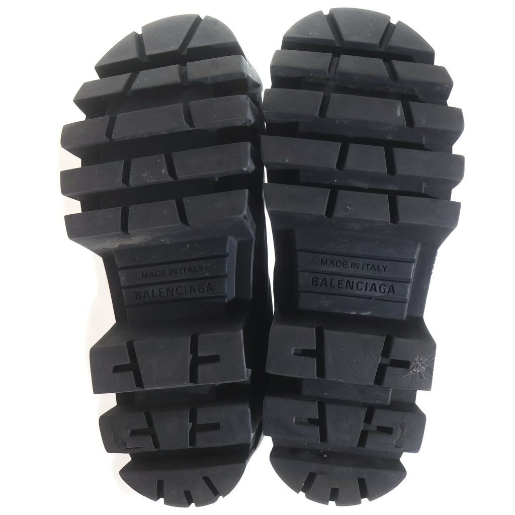 BALENCIAGA(バレンシアガ) 24AW BULLDOZER BOOT ブルドーザー レザー ブーツ ブラック 681118