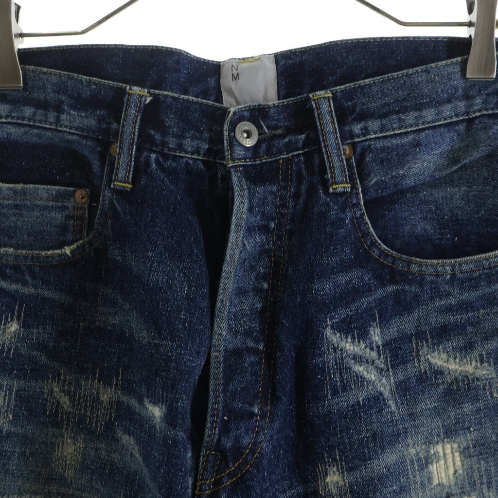 JUNYA WATANABE COMME des GARCONS(ジュンヤワタナベ コムデギャルソン) 24AW New Manual Wネームデニムパンツ ボトムス インディゴ WN-P912-100