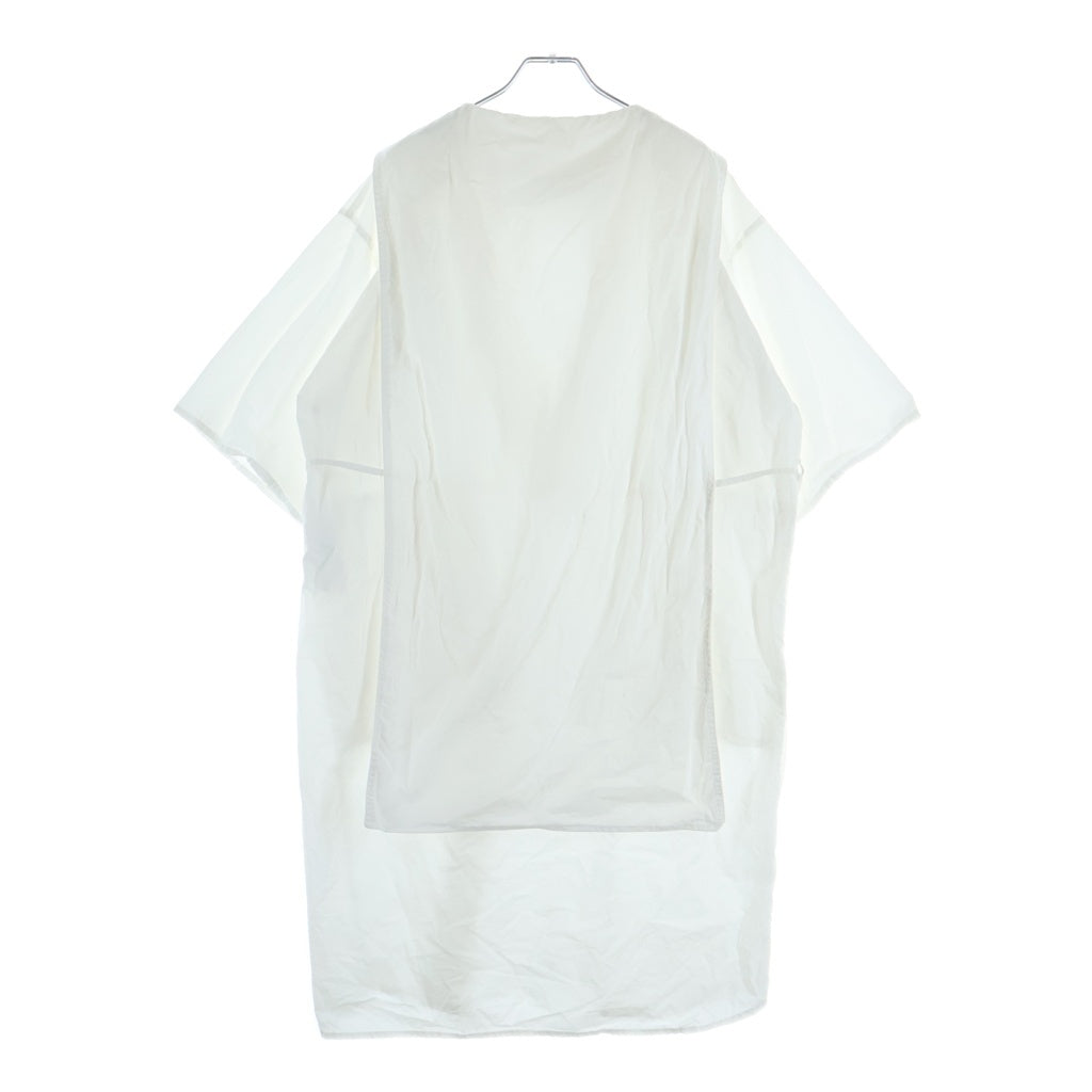 MM6 Maison Margiela(エムエムシックスメゾンマルジェラ) 半袖ワンピース ホワイト レディース S52CT0377