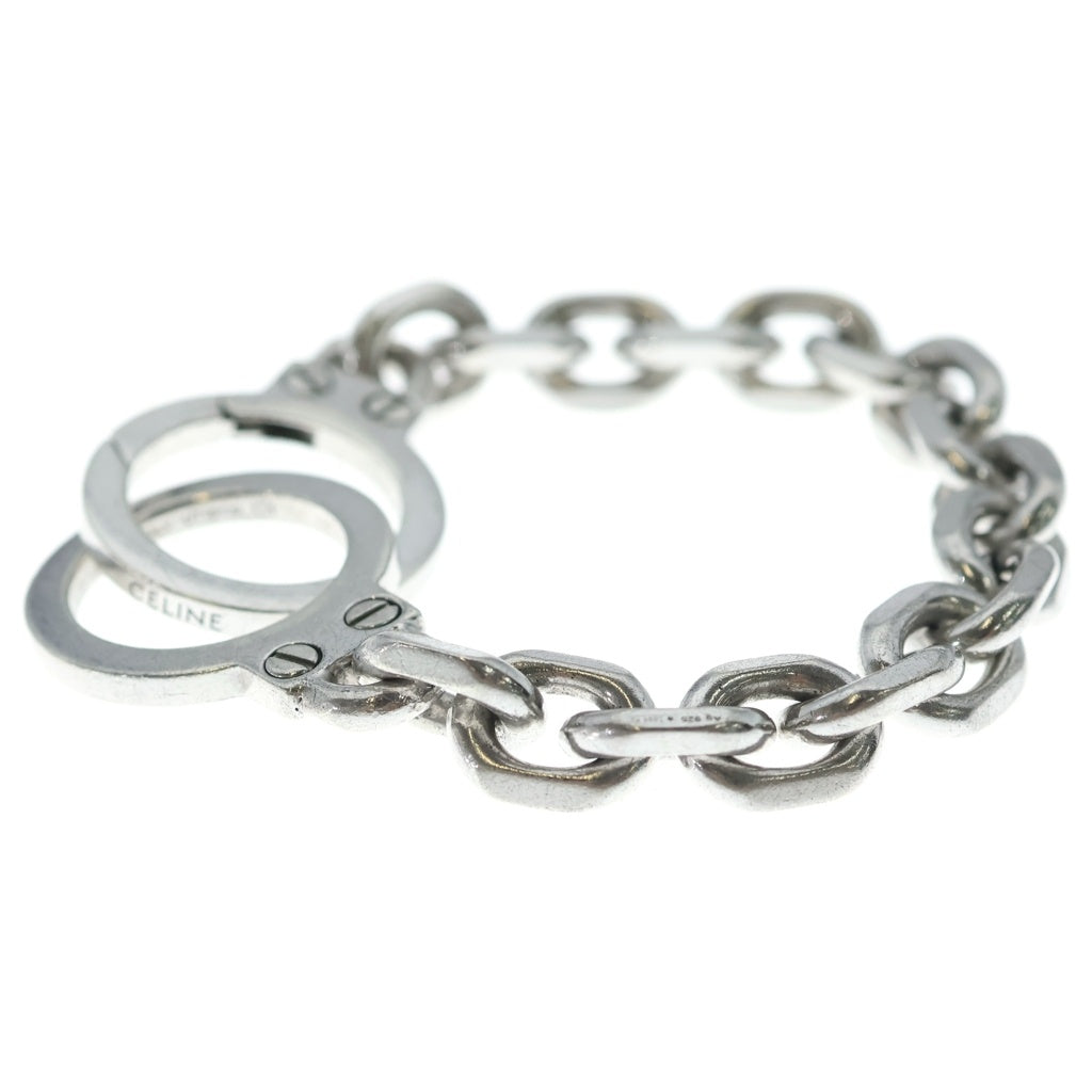 CELINE(セリーヌ) Handcuff Motif Bracelet ハンドカフモチーフブレスレット シルバー レディース