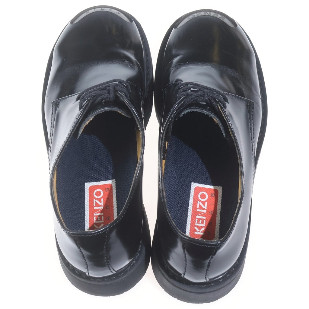 KENZO(ケンゾー) Kenzo smile Derby Shoes ケンゾー スマイル レザー ダービーシューズ ブラック FC65DB704L67.99