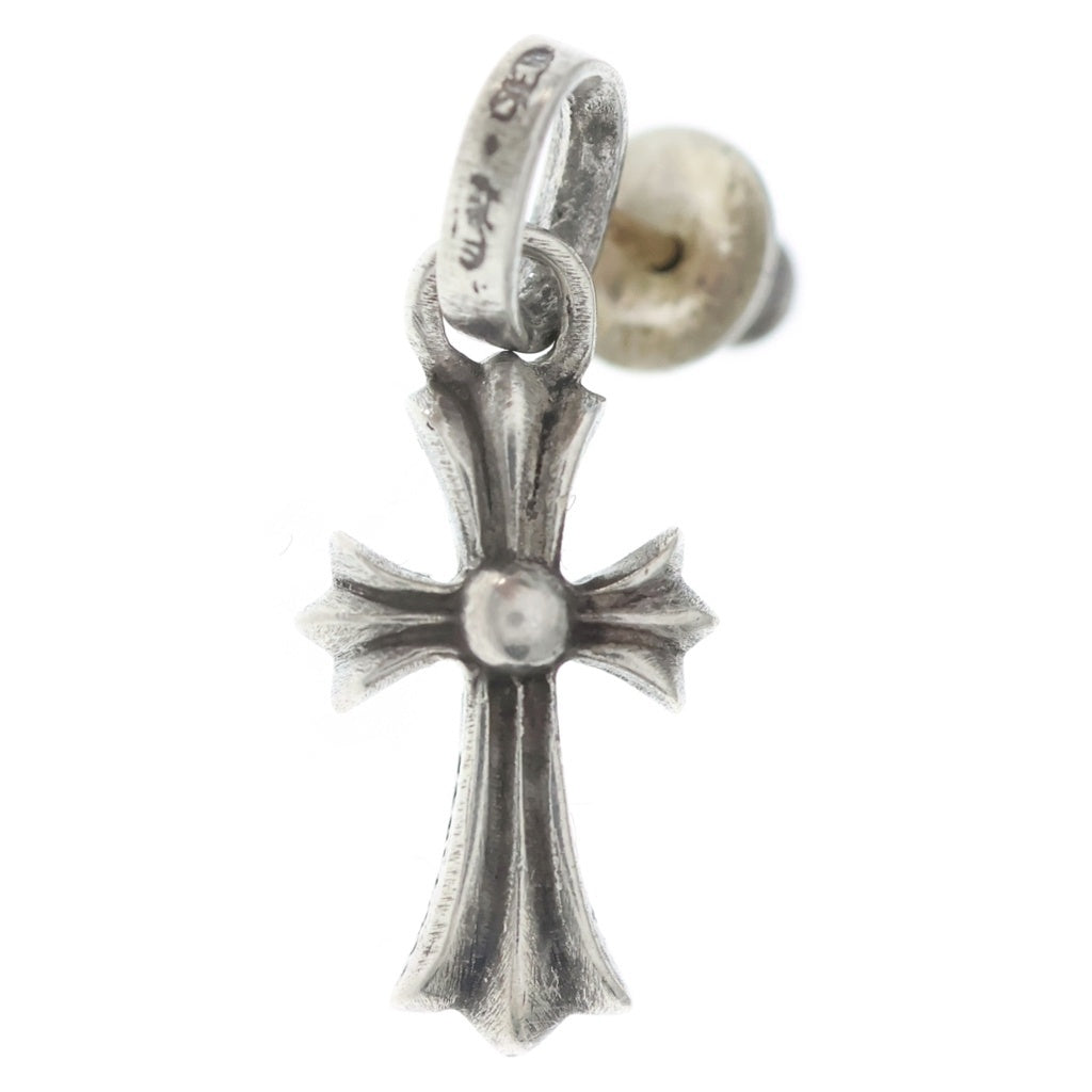 CHROME HEARTS(クロムハーツ) BBY F PPRCHN ベイビーファットクロス ドロップピアス シルバー BCA090