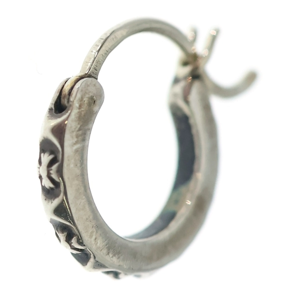 CHROME HEARTS(クロムハーツ) TINY TFP HOOP トゥルーファッキンパンク フープピアス シルバー BCA118