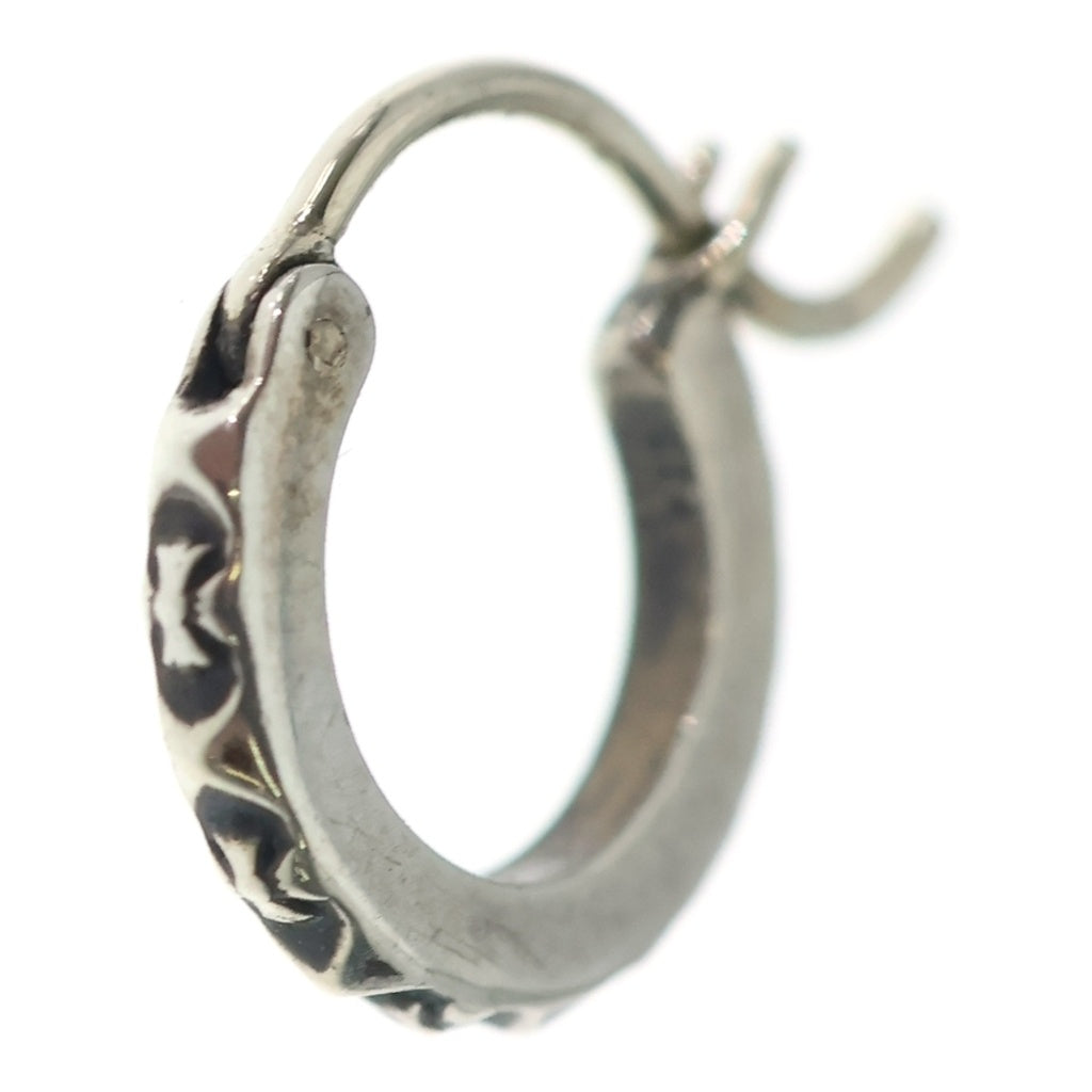 CHROME HEARTS(クロムハーツ) TINY TFP HOOP トゥルーファッキンパンク フープピアス シルバー BCA118