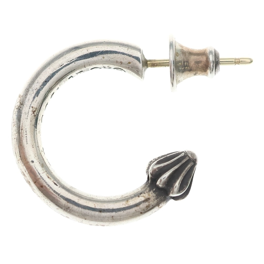 CHROME HEARTS(クロムハーツ) HOOP PLAIN プレーン フープピアス シルバー BCA101