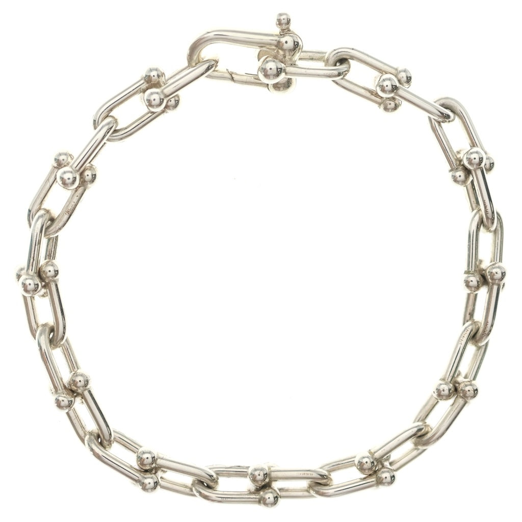 TIFFANY & Co.(ティファニー) ハードウェア スモールリンク チェーン ブレスレット シルバー レディース