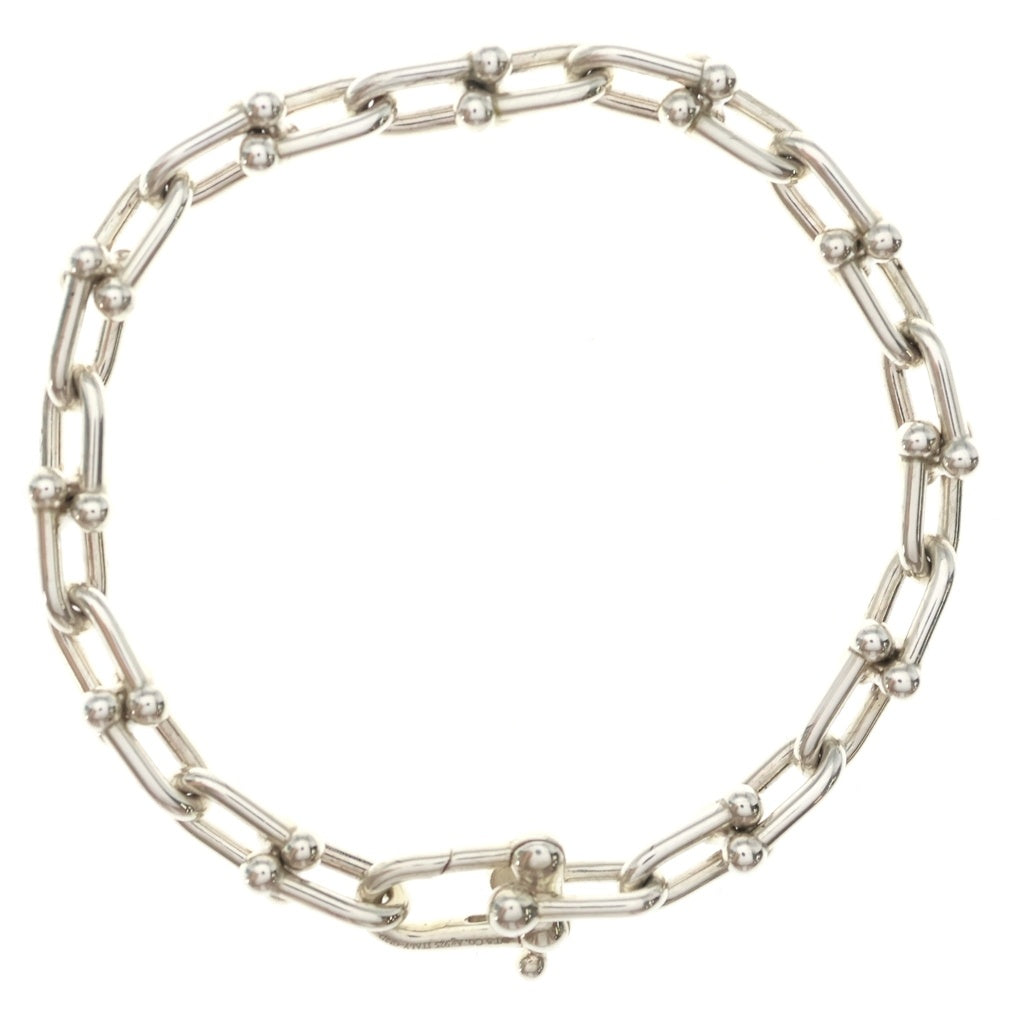 TIFFANY & Co.(ティファニー) ハードウェア スモールリンク チェーン ブレスレット シルバー レディース