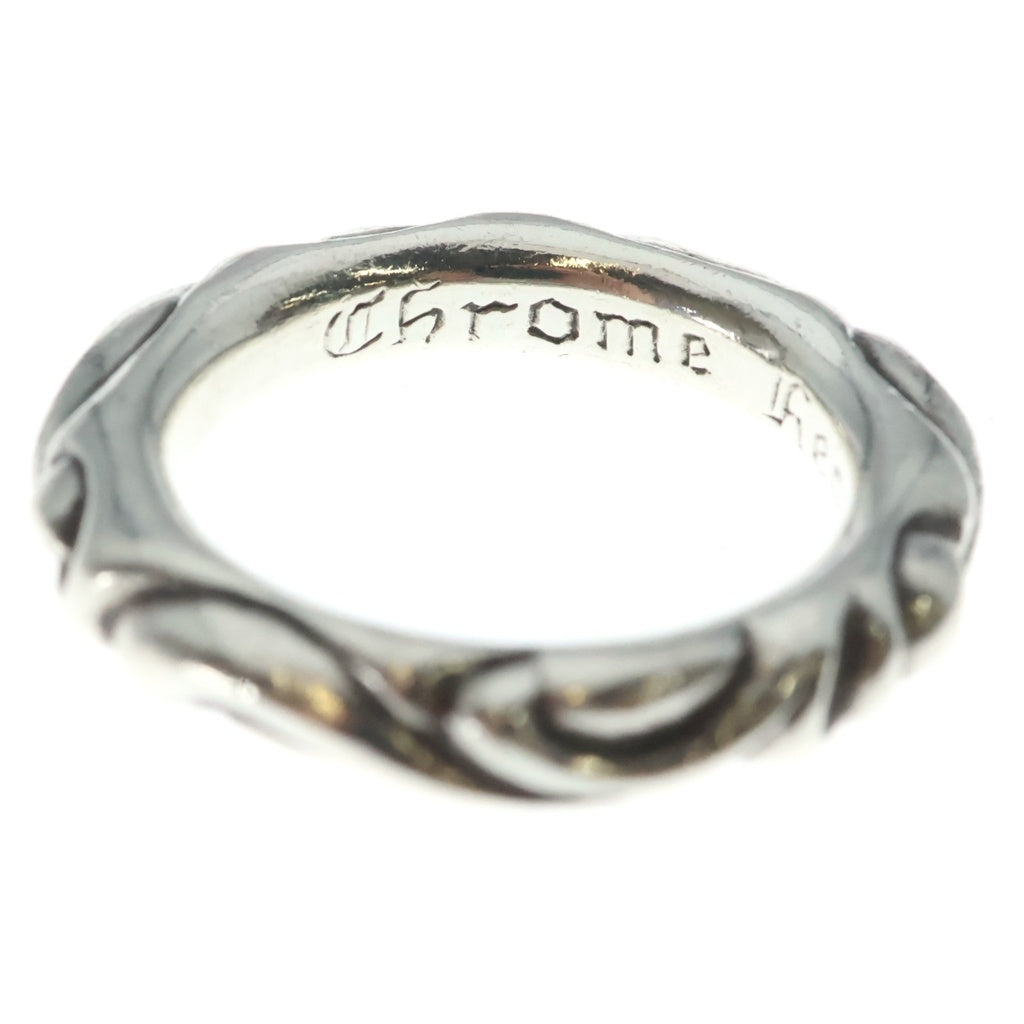 CHROME HEARTS(クロムハーツ) SCRL BAND スクロールバンド リング シルバー BCA351