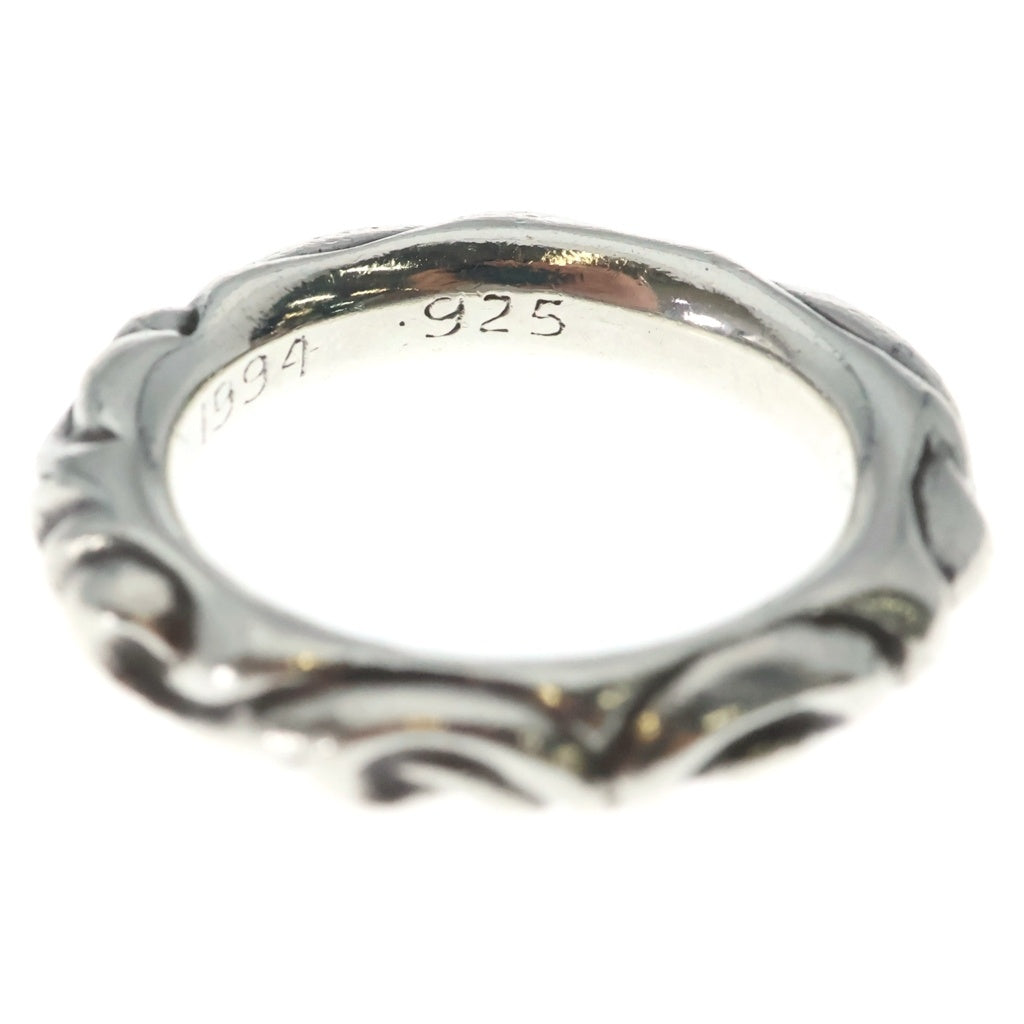 CHROME HEARTS(クロムハーツ) SCRL BAND スクロールバンド リング シルバー BCA351