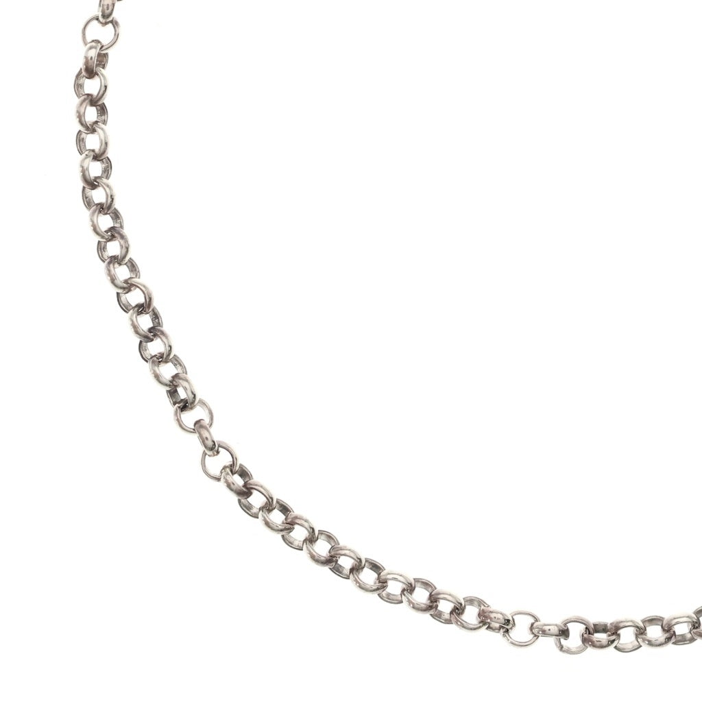 CHROME HEARTS(クロムハーツ) NECKCHAIN R18 ロールチェーンネックレス 18inch シルバー BCA083 BCA083