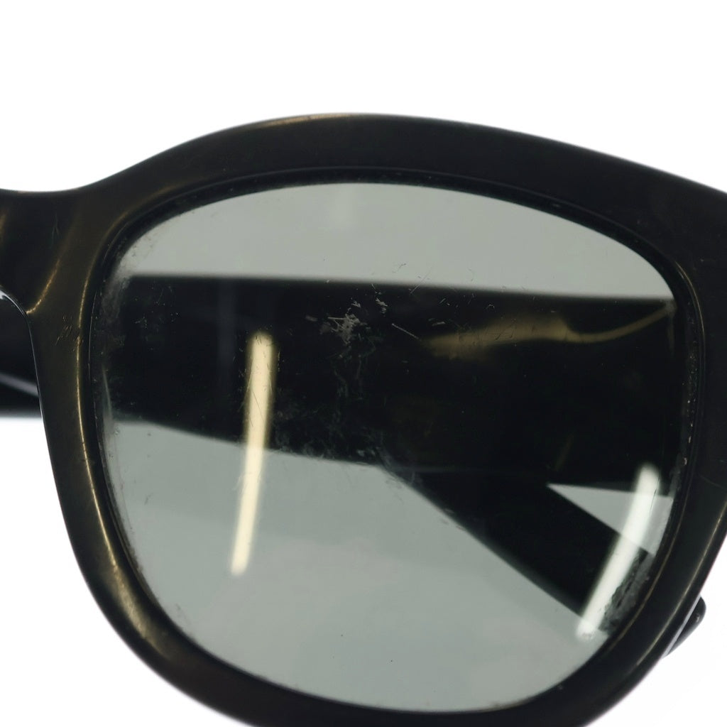 SAINT LAURENT PARIS(サンローランパリ) キャットアイ型サングラス 眼鏡 ブラック/ゴールド SL M95/F