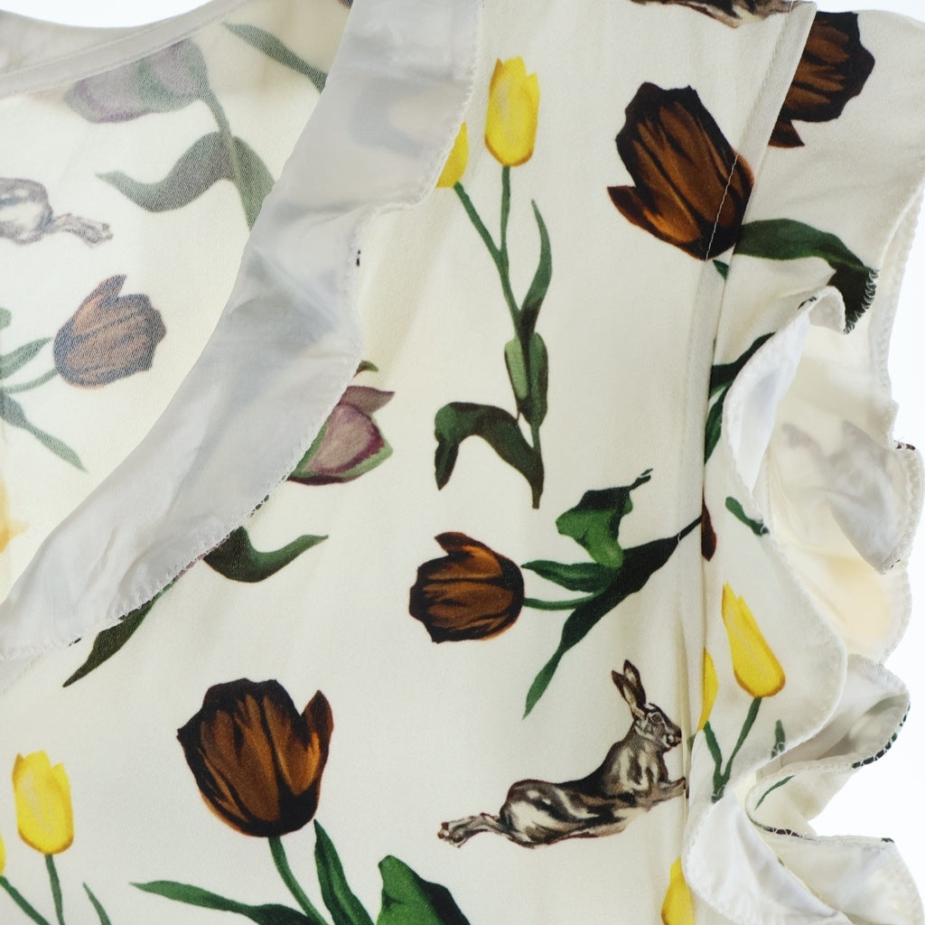 MARNI(マルニ) 25AW 花柄モチーフ ワンピース ドレス ホワイト レディース ABMA1440A1 ABMA1440A1