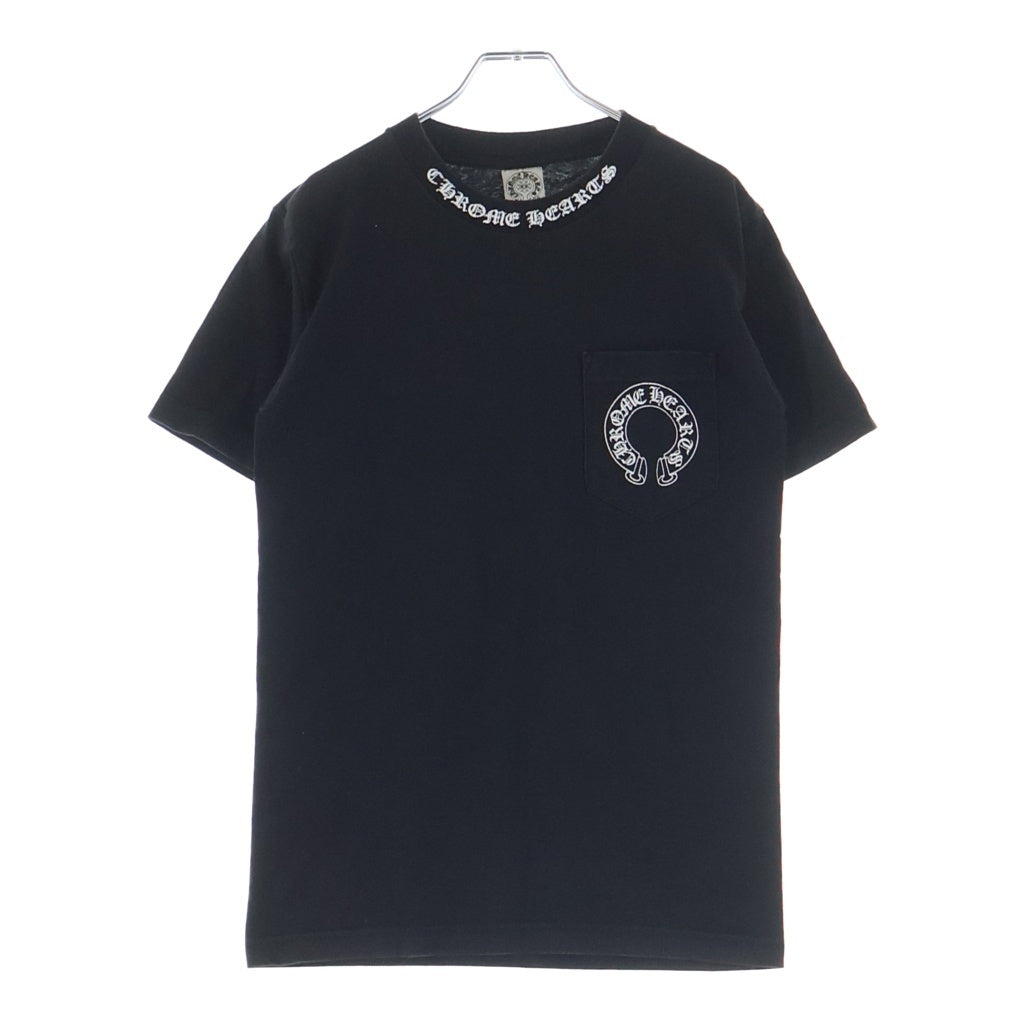 CHROME HEARTS(クロムハーツ) OLD S/S TEE オールド バッククロスデザイン クルーネック カットソー 半袖Tシャツ ブラック