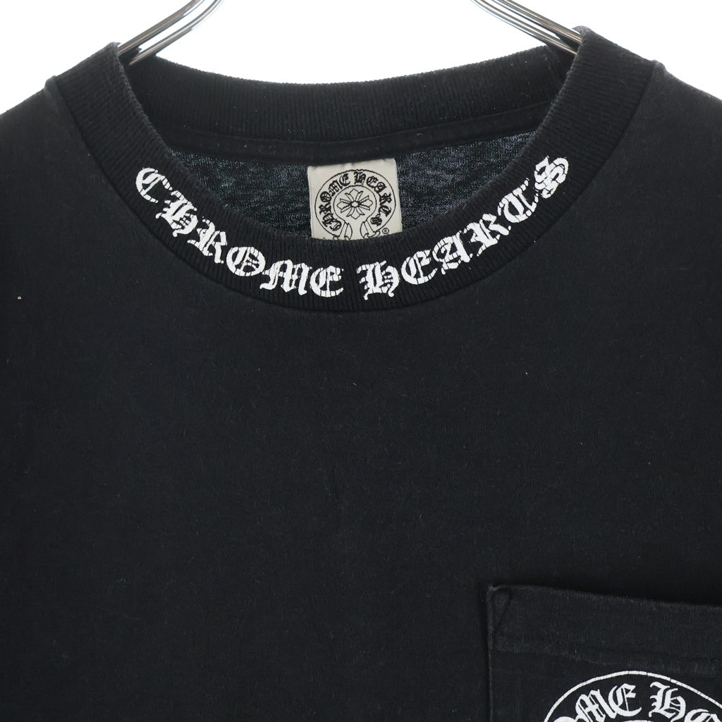 CHROME HEARTS(クロムハーツ) OLD S/S TEE オールド バッククロスデザイン クルーネック カットソー 半袖Tシャツ ブラック