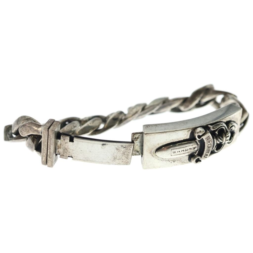 CHROME HEARTS(クロムハーツ) ID DAGGER ダガーIDクラシックリンクブレスレット 11LINK シルバー BCA156