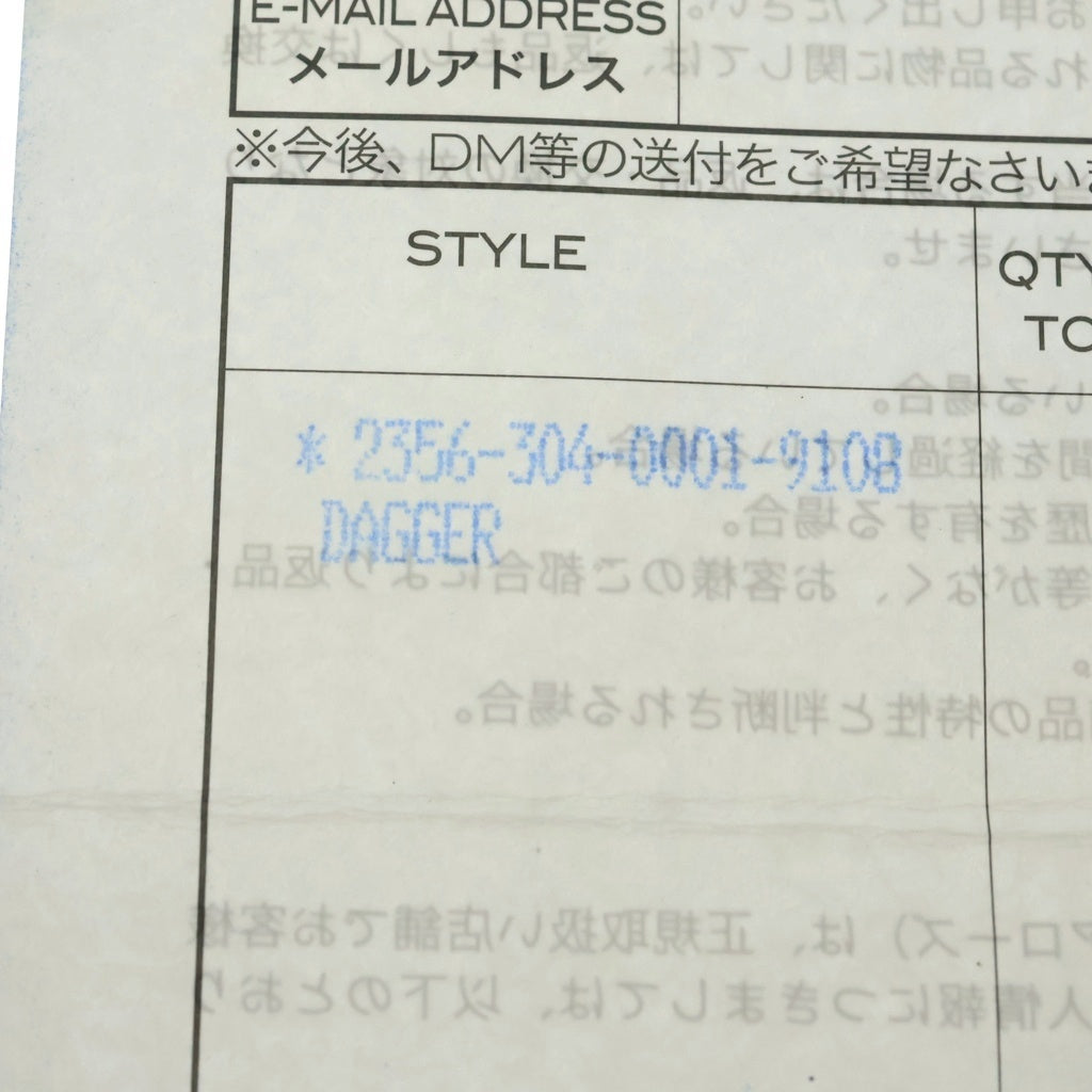 CHROME HEARTS(クロムハーツ) DAGGER ダガーリング シルバー BCA343 レディース