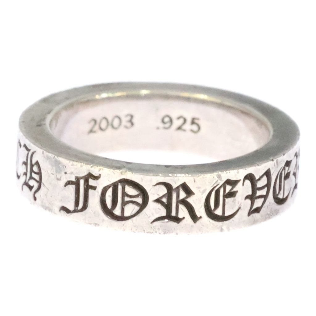 CHROME HEARTS(クロムハーツ) 6mm SPACER FOREVER 6mmスペーサーリング フォーエバーシルバーBCA337