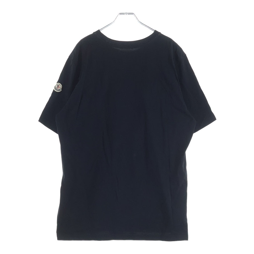 MONCLER(モンクレール) フロントロゴ 半袖Tシャツ カットソー ブラック I10918C00029 I10918C00029