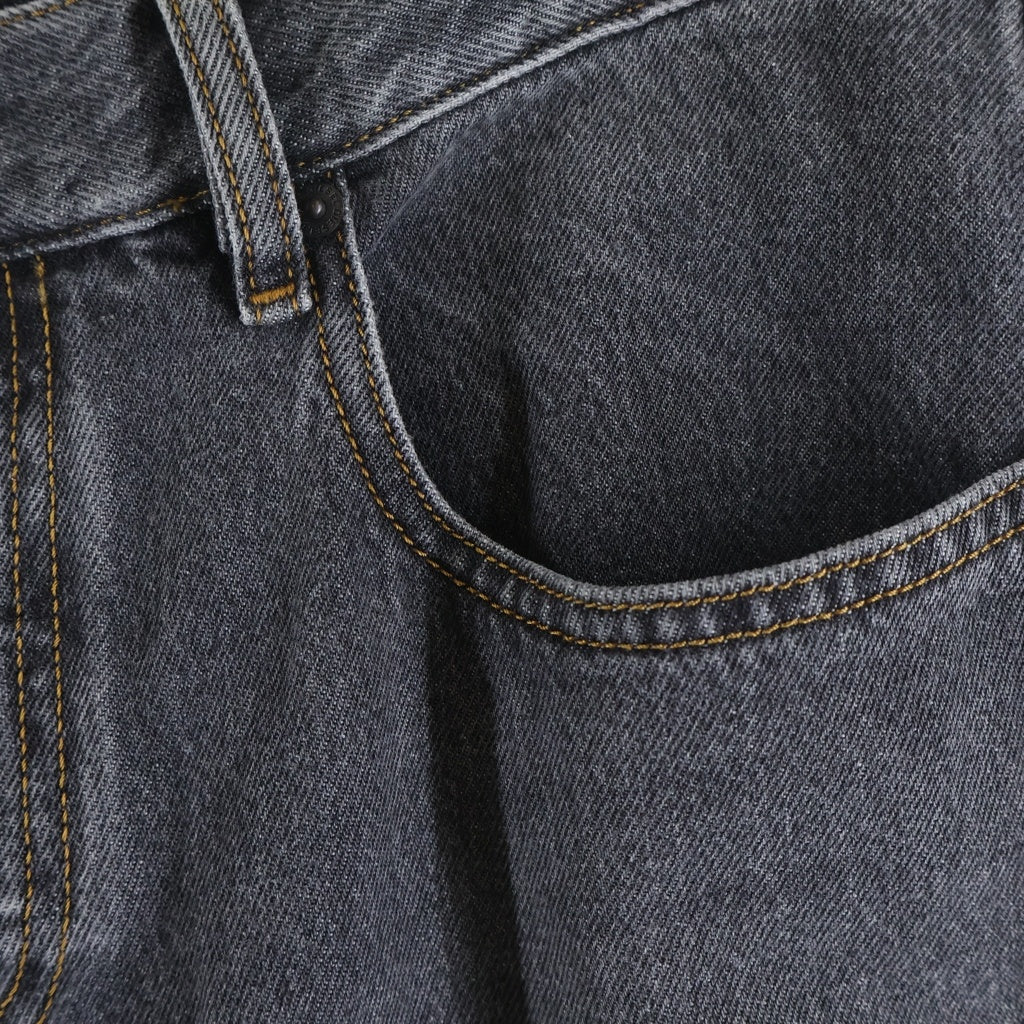DIESEL(ディーゼル) 2020 D-Viker ウォッシュ加工 ストレートデニムパンツ グレー 09B84 09B84