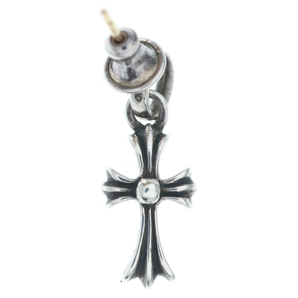 CHROME HEARTS(クロムハーツ) BBY F PPRCHN ベイビーファットクロス ドロップピアス シルバー BCA090