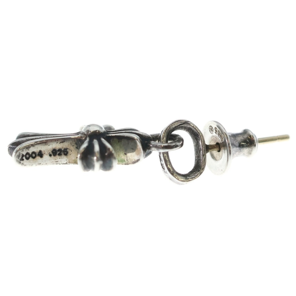 CHROME HEARTS(クロムハーツ) BBY F PPRCHN ベイビーファットクロス ドロップピアス シルバー BCA090