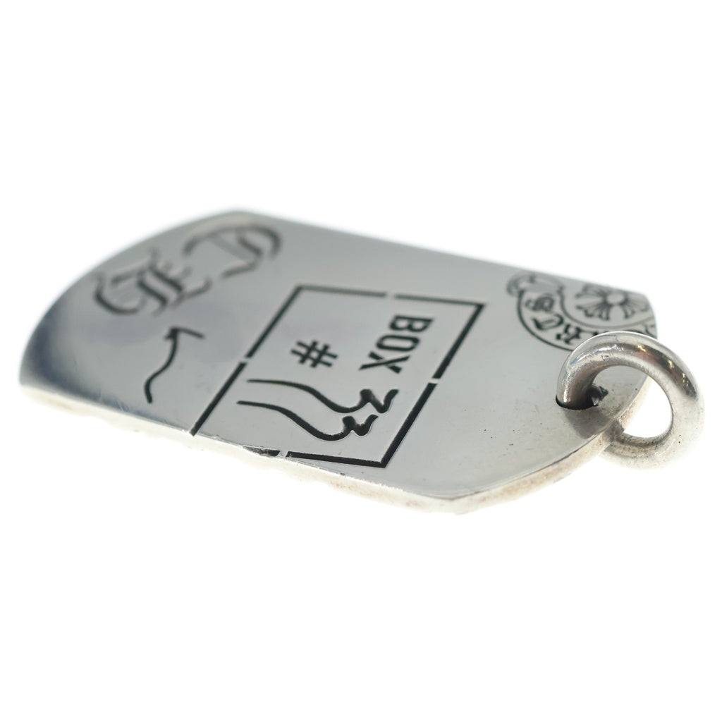 CHROME HEARTS(クロムハーツ) DOG TAG AOYAMA 20TH CH 青山20周年記念ドッグタグネックレストップ シルバー
