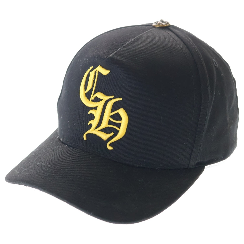 CHROME HEARTS(クロムハーツ) TRUCKER CAP CHロゴ刺繍 トラッカーキャップ 帽子 ブラック