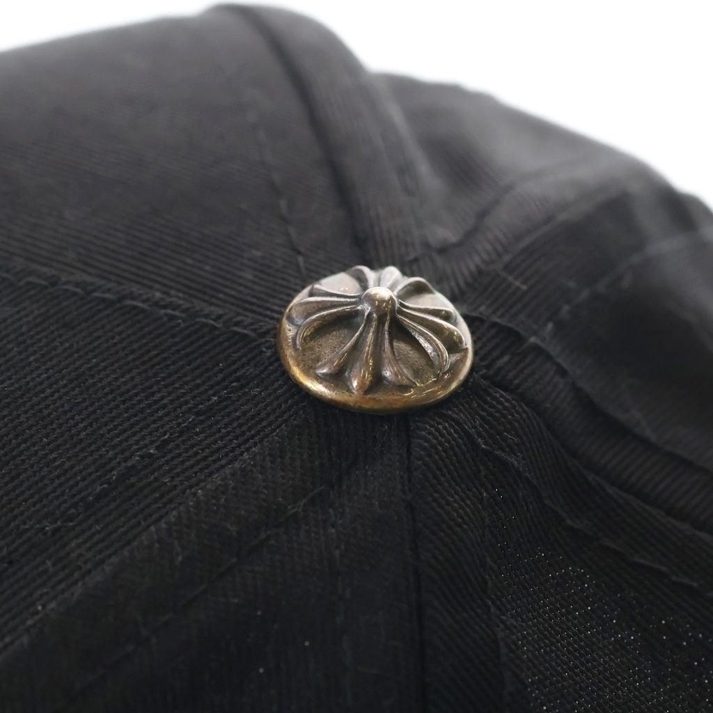 CHROME HEARTS(クロムハーツ) TRUCKER CAP CHロゴ刺繍 トラッカーキャップ 帽子 ブラック