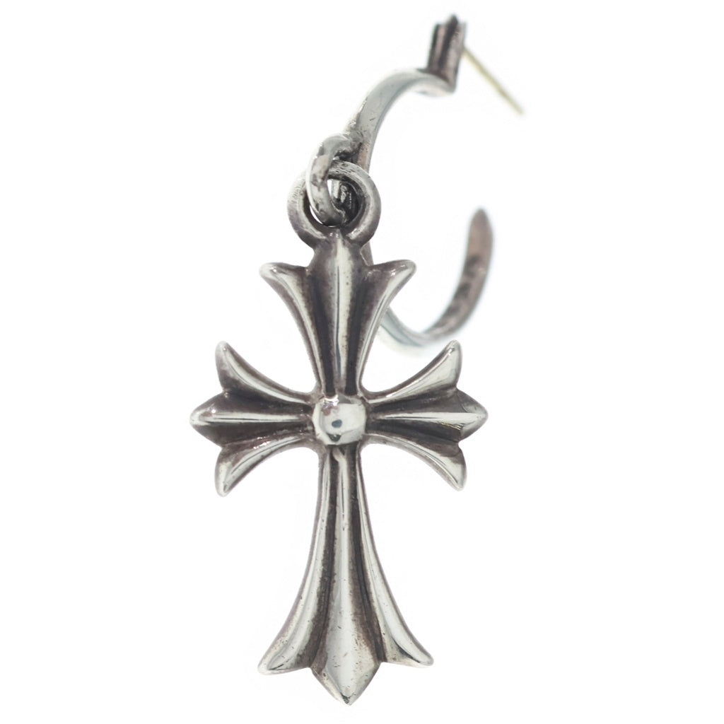 CHROME HEARTS(クロムハーツ) TINY CH CROSS タイニーCHクロス フープピアス シルバー BCA115