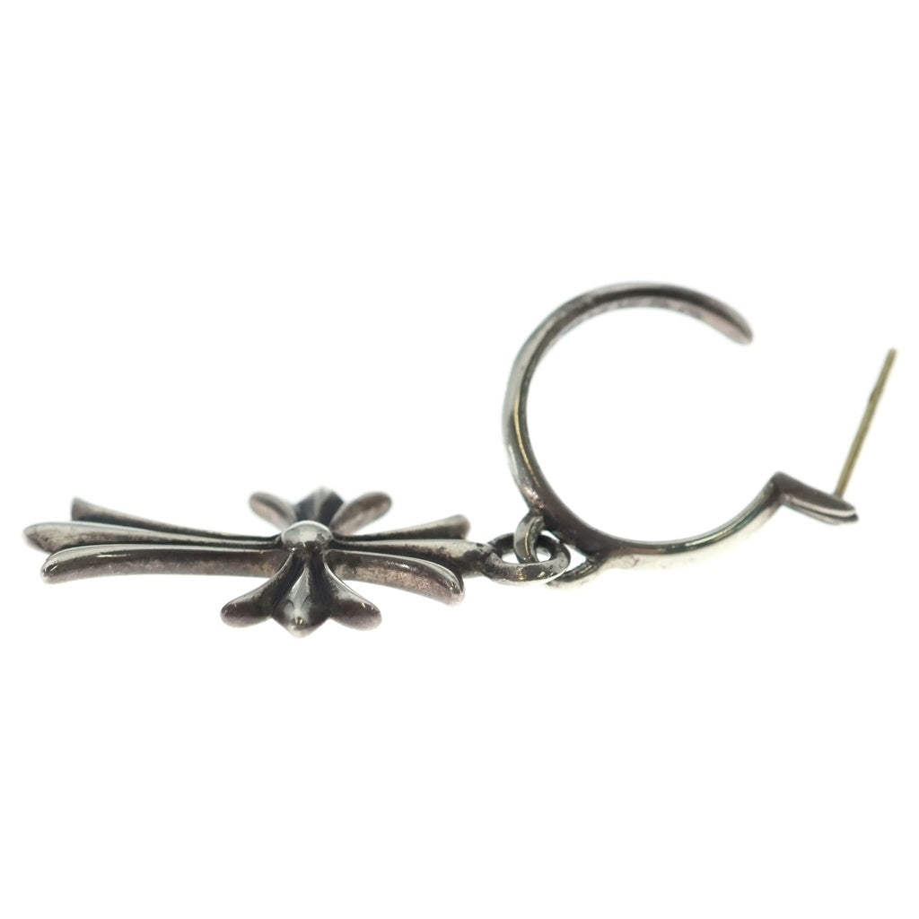 CHROME HEARTS(クロムハーツ) TINY CH CROSS タイニーCHクロス フープピアス シルバー BCA115