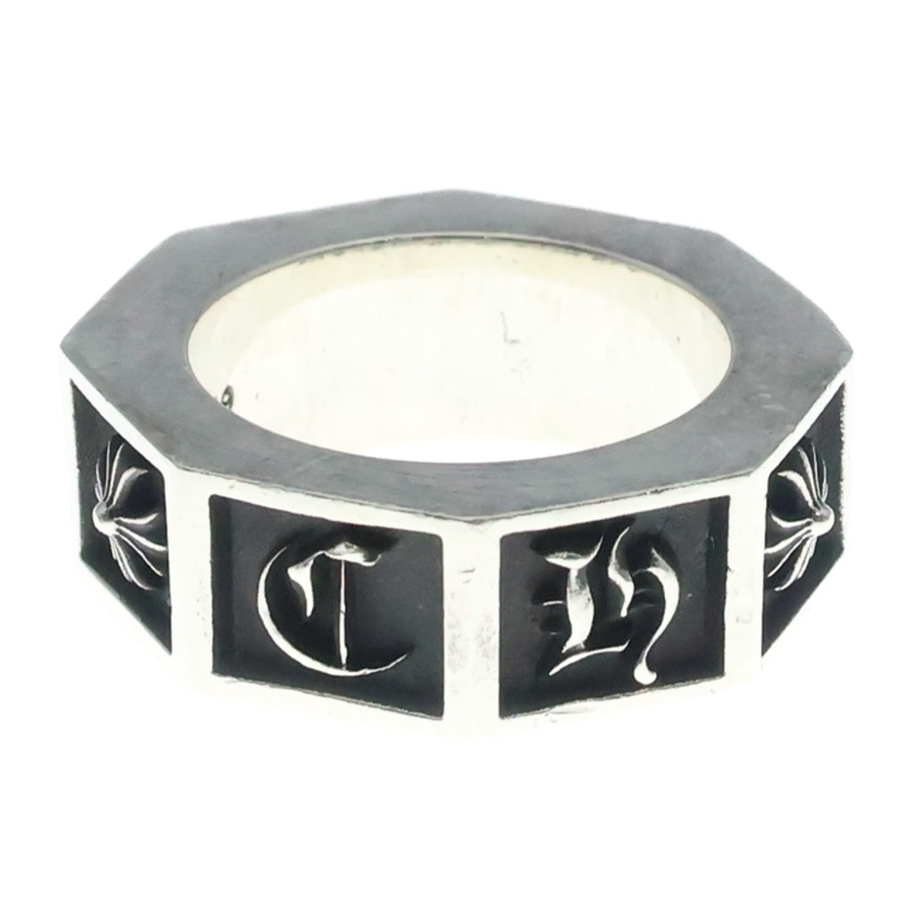 CHROME HEARTS(クロムハーツ) ALPHABET BLOCK アルファベット ブロック CHプラス リング シルバー -