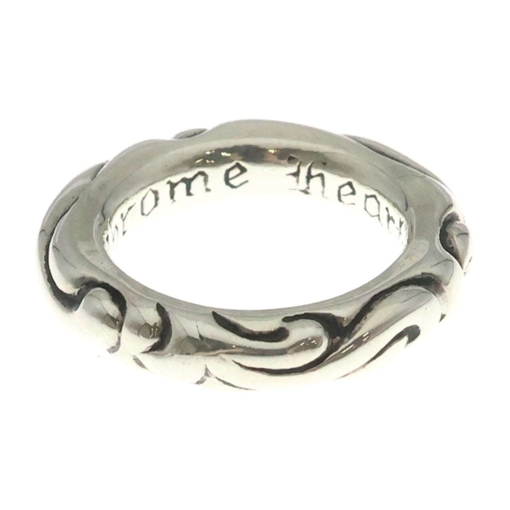 CHROME HEARTS(クロムハーツ) SCRL BAND スクロールバンド リング シルバー BCA351 レディース