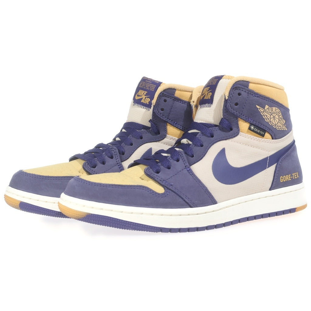NIKE(ナイキ) Air Jordan 1 Element GORE-TEX エア ジョーダン1 エレメント ゴアテックス ハイカットスニーカー US9/27cm パープル/イエロー DB2889-501
